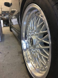 Tire rims.