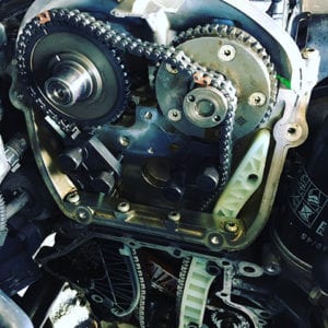 VW engine.